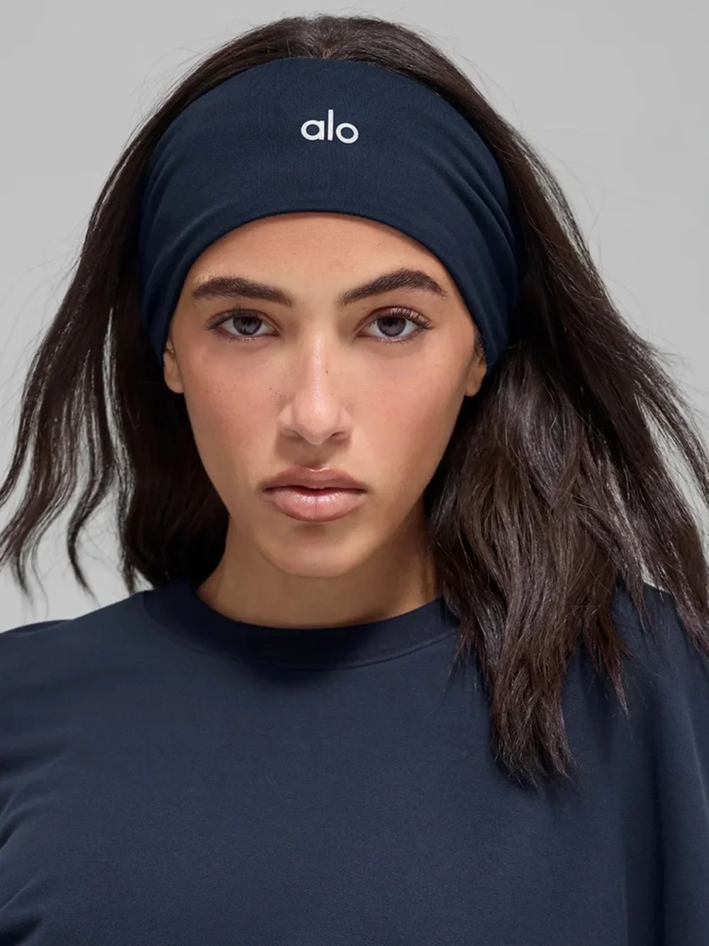 NWT Authentic ALO Yoga Performance Conquer Headband & Half Crew Throwback Socks